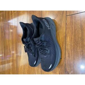 Hoka One One Clifton 8 Women’s Running Shoes Black Size 5.5 Lightweight